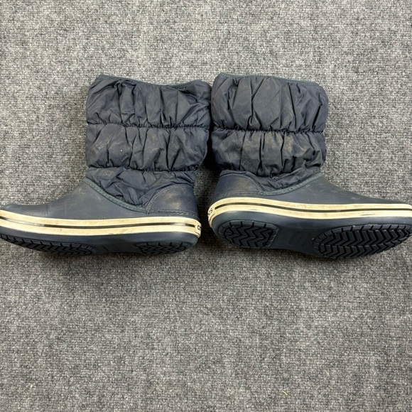 CROCS Women’s Winter Puff Boot Blue size: 9 - Picture 3 of 9